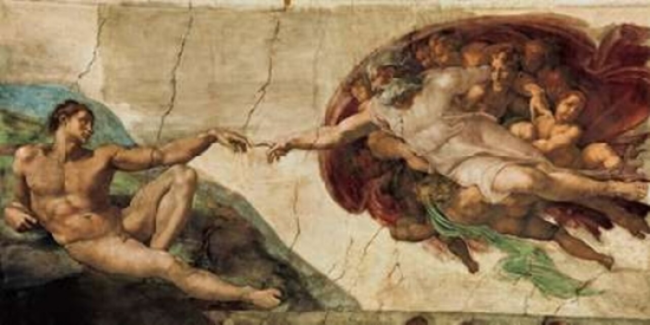 La creazione di Adamo Poster Print by Michelangelo Buonarroti - Item # VARPDX2MB156